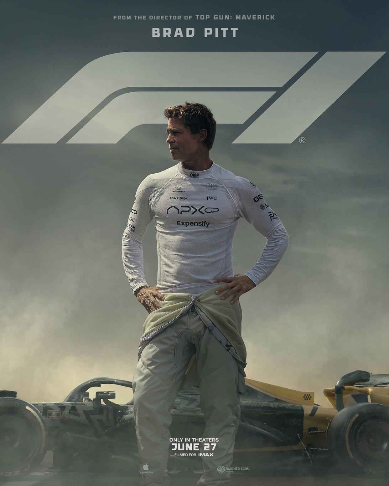 苹果出品，IMAX震撼呈现，华纳兄弟盛赞《F1：赛道风云》人气高涨
